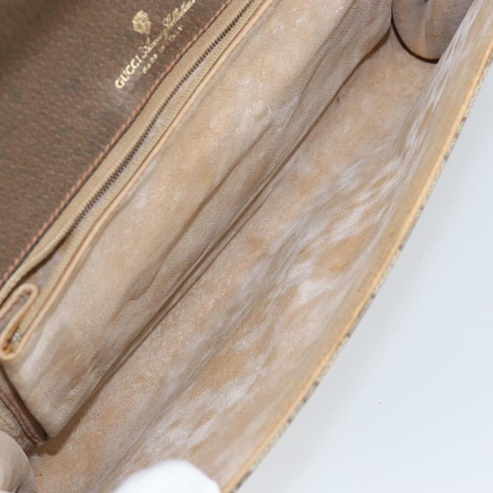 GUCCI GG Supreme Clutch Bag Beige Gold 89 02 050 Auth bs29617 - Picture 10 of 16